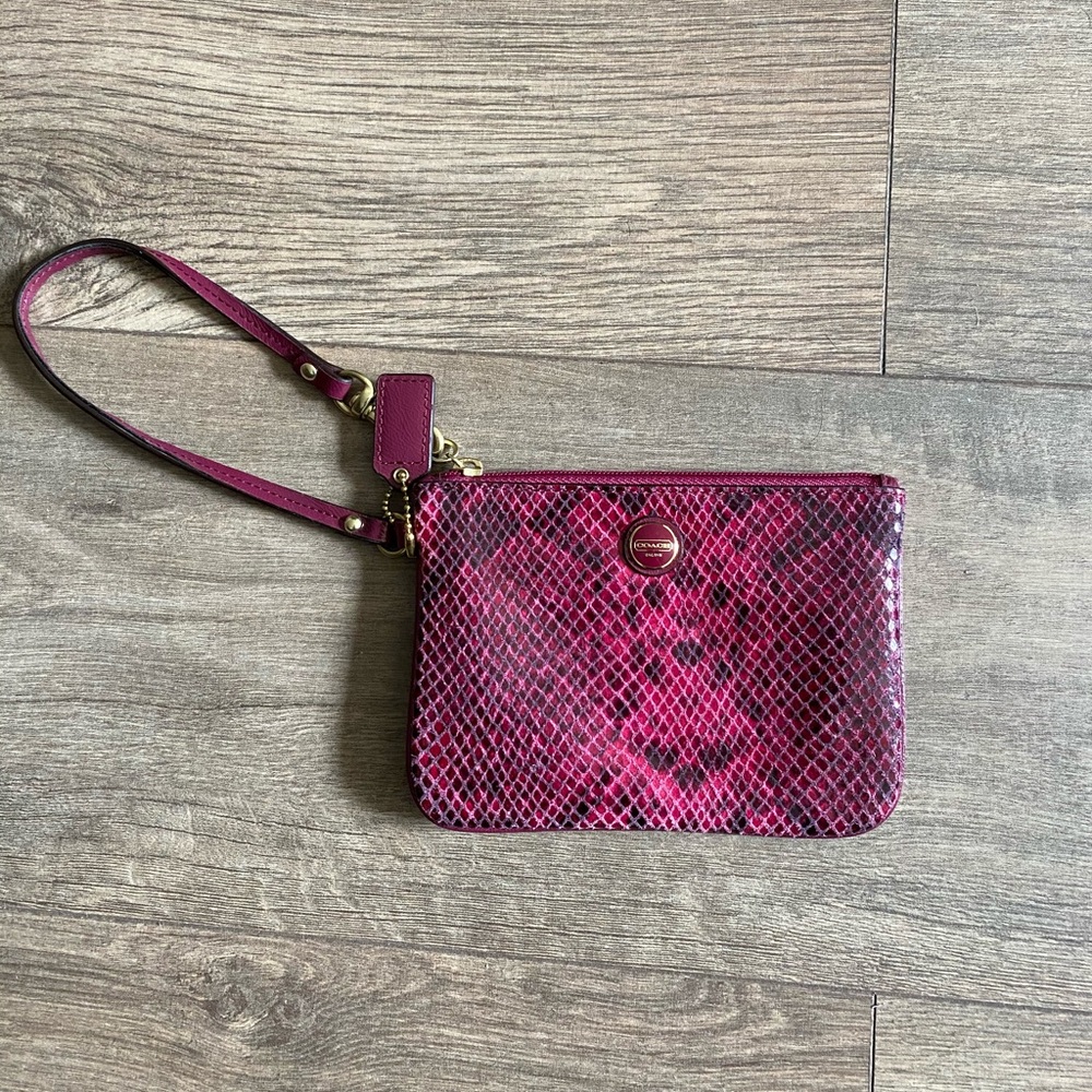 Coach Wristlet